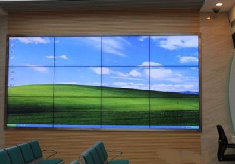 息烽液晶拼接屏的另类用法。